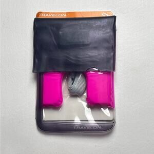 Travelon Floating Waterproof Smart Phone/Digital Camera Pink Pouch With Velcro